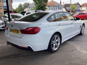 2018 BMW 4 Series Gran Coupe 2.0 420d M Sport Euro 6 (s/s) 5dr in White — image 5