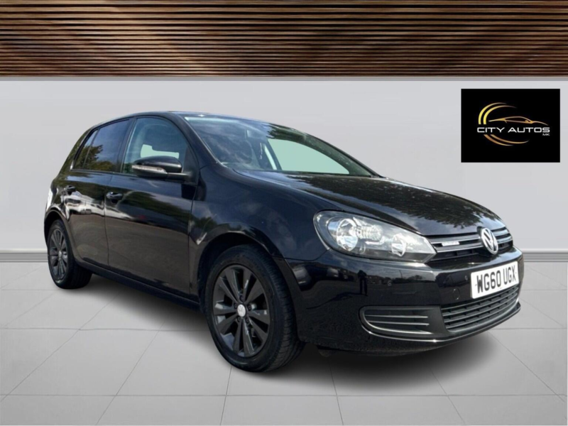 2011 Volkswagen Golf 1.6 Tdi Bluemotion Tech Se DSG Euro 5 (s/s) 5dr in Black — image 1