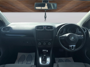 2011 Volkswagen Golf 1.6 Tdi Bluemotion Tech Se DSG Euro 5 (s/s) 5dr in Black — image 3
