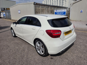 2016 Mercedes-Benz A Class 1.5 A180d Sport (executive) Euro 6 (s/s) 5dr in White — image 4