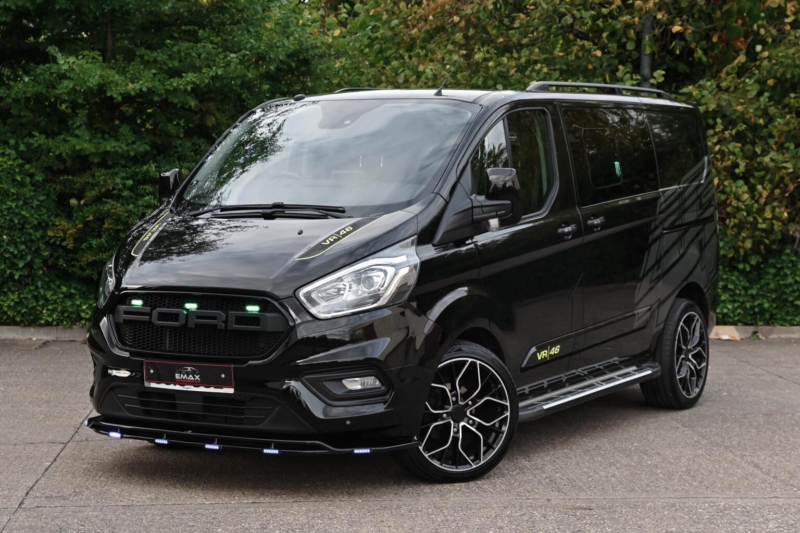2019 Ford Transit Custom 2.0 300 Ecoblue Limited Crew Van L1 H1 Euro 6 5dr (6 Seat) in Black — image 1