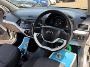 2013 Kia Picanto 1.0 1 Air Euro 5 3dr in Silver — image 3