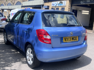 2013 Skoda Fabia 1.2 Se Hatchback 5dr Petrol Manual Euro 5 (69 Ps) in Blue — image 4
