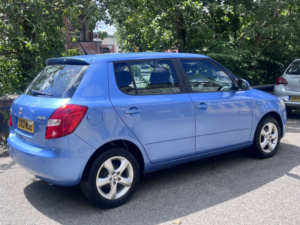 2013 Skoda Fabia 1.2 Se Hatchback 5dr Petrol Manual Euro 5 (69 Ps) in Blue — image 5