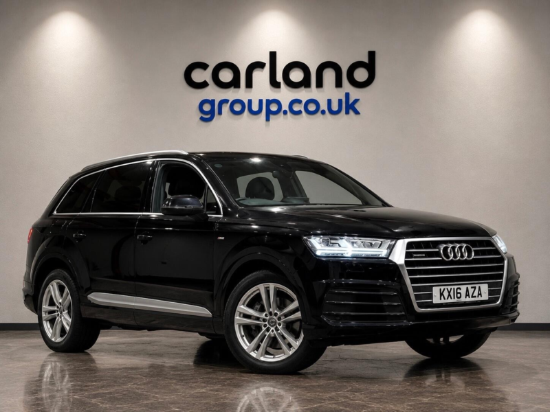 2016 Audi Q7 3.0 Tdi V6 S Line Tiptronic Quattro Euro 6 (s/s) 5dr in Black — image 1