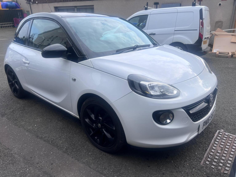 2016 Vauxhall Adam 1.2i Ecoflex Energised Euro 6 (s/s) 3dr in White — image 1
