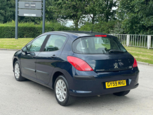 2009 Peugeot 308 1.6 Hdi Fap S Egc 5dr in Blue — image 5