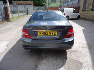 2012 Mercedes-Benz C Class 2.1 C220 Cdi Blueefficiency Amg Sport in Grey — image 4