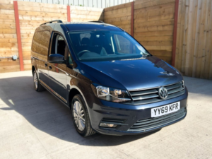 2019 Volkswagen Caddy Maxi Life 5 SEAT Auto Wheelchair Accessible Disabled Access Vehicle Wav in Blue — image 5