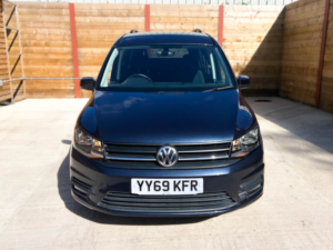 2019 Volkswagen Caddy Maxi Life 5 SEAT Auto Wheelchair Accessible Disabled Access Vehicle Wav in Blue — image 6