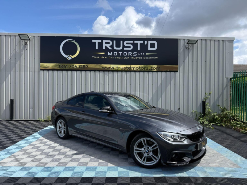 2015 BMW 4 Series 3.0 430d M Sport Auto Xdrive Euro 6 (s/s) 2dr in Grey — image 1