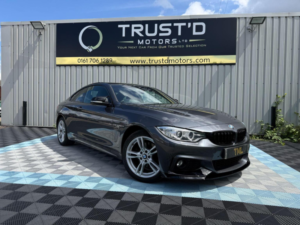 2015 BMW 4 Series 3.0 430d M Sport Auto Xdrive Euro 6 (s/s) 2dr in Grey — image 3