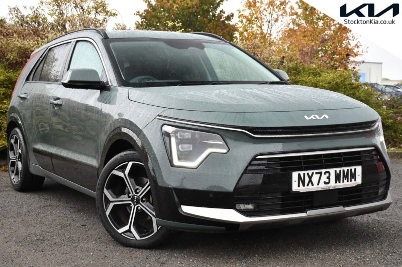 2023 Kia Niro 1.6h Gdi 3 SUV 5dr Petrol Hybrid Dct Euro 6 (s/s) (139 Bhp) in Green — image 1