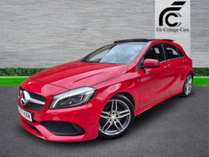 2017 Mercedes-Benz A Class 2.1 A200d Amg Line (premium Plus) 7g-Dct Euro 6 (s/s) 5dr in Red — image 3