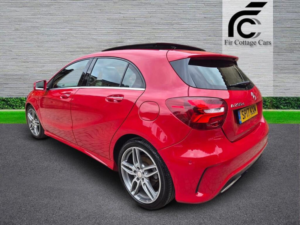 2017 Mercedes-Benz A Class 2.1 A200d Amg Line (premium Plus) 7g-Dct Euro 6 (s/s) 5dr in Red — image 4
