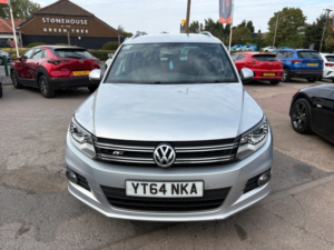2014 Volkswagen Tiguan 2.0 Tdi Bluemotion Tech R-Line SUV 5dr Diesel Manual 4WD Euro 5 (s/s) (nav) (140 Ps) in Silver — image 2