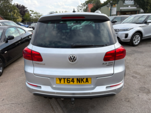 2014 Volkswagen Tiguan 2.0 Tdi Bluemotion Tech R-Line SUV 5dr Diesel Manual 4WD Euro 5 (s/s) (nav) (140 Ps) in Silver — image 5
