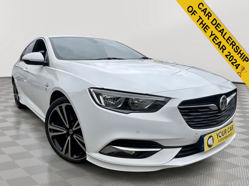 2018 Vauxhall Insignia 2.0 Turbo D Blueinjection Sri Vx Line Nav Grand Sport 5dr Diesel Manual Euro 6 (s/s) (170 Ps) in White — image 1