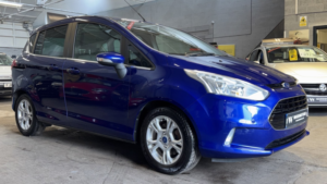 2014 Ford B-Max 1.0 T Ecoboost Titanium X Blue 5dr Leather+satnav+lowtax+panroof in Blue — image 4