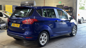 2014 Ford B-Max 1.0 T Ecoboost Titanium X Blue 5dr Leather+satnav+lowtax+panroof in Blue — image 6