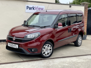 2020 Fiat Doblo 1.4 Combi N1 1.4 Mpi 95hp Sx Gowrings Mobility Conversion Wheelchair Adapted Wav 2020 in Red — image 2