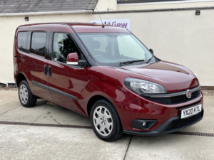 2020 Fiat Doblo 1.4 Combi N1 1.4 Mpi 95hp Sx Gowrings Mobility Conversion Wheelchair Adapted Wav 2020 in Red — image 4