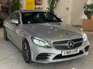 2019 Mercedes-Benz C Class 1.5 C200 Mhev Amg Line in Silver — image 2