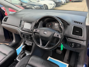 2017 SEAT Alhambra 2.0 Tdi Xcellence DSG Euro 6 (s/s) 5dr in Blue — image 3