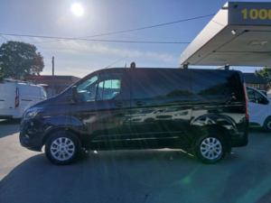 2020 Ford Transit Custom 2.0 300 Ecoblue Limited Panel Van 5dr Diesel Auto L1 H1 Euro 6 (s/s) (130 Ps) in Black — image 5