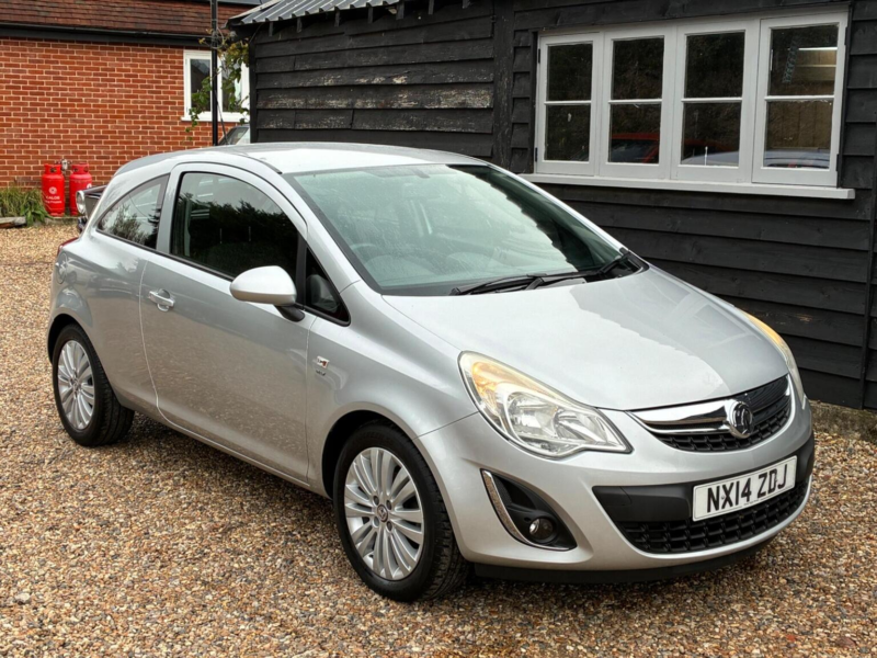 2014 Vauxhall Corsa 1.2 16v Energy Euro 5 3dr (a/c) in Silver — image 1
