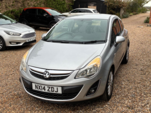 2014 Vauxhall Corsa 1.2 16v Energy Euro 5 3dr (a/c) in Silver — image 3