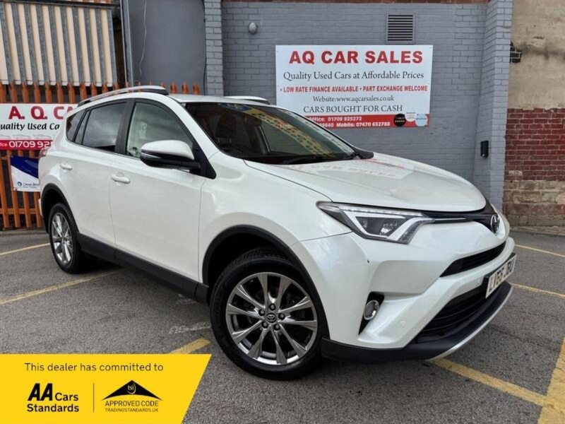 2016 Toyota Rav4 2.0 D-4d Excel Euro 6 (s/s) 5dr in White — image 1