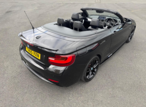 2016 BMW 2 Series 2.0 220d M Sport Auto Euro 6 (s/s) 2dr in Black — image 2