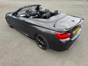 2016 BMW 2 Series 2.0 220d M Sport Auto Euro 6 (s/s) 2dr in Black — image 4