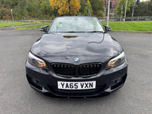 2016 BMW 2 Series 2.0 220d M Sport Auto Euro 6 (s/s) 2dr in Black — image 5