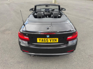 2016 BMW 2 Series 2.0 220d M Sport Auto Euro 6 (s/s) 2dr in Black — image 6