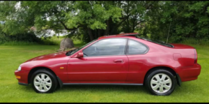 1993 Honda Prelude Coupe (1991 - 1996) in Burgundy — image 4