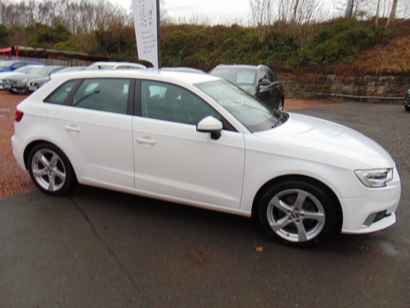 2019 Audi A3 1.5 Tfsi Cod 35 Sport * Mot January 2027 * Just Serviced * Lez Compliant * Finance Available * Free in White — image 1