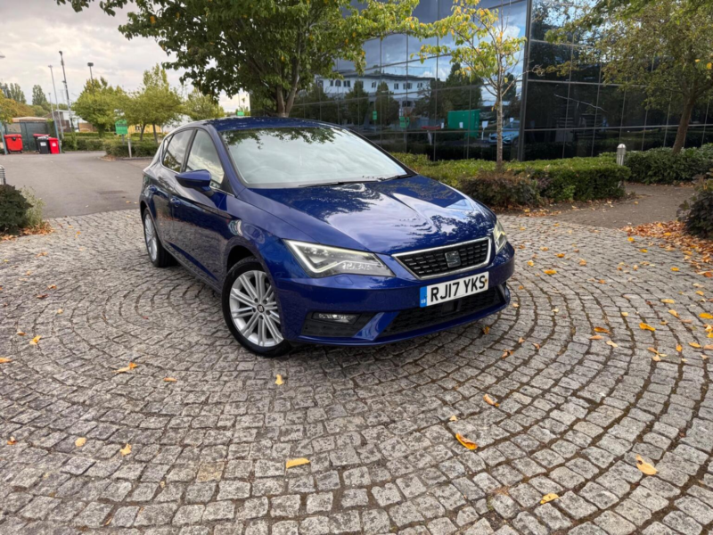 2017 SEAT Leon 1.4 Tsi Xcellence Technology Euro 6 (s/s) 5dr in Blue — image 1