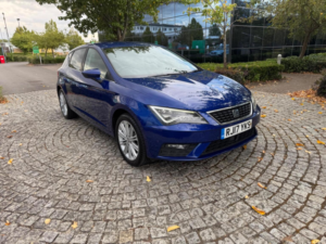 2017 SEAT Leon 1.4 Tsi Xcellence Technology Euro 6 (s/s) 5dr in Blue — image 5