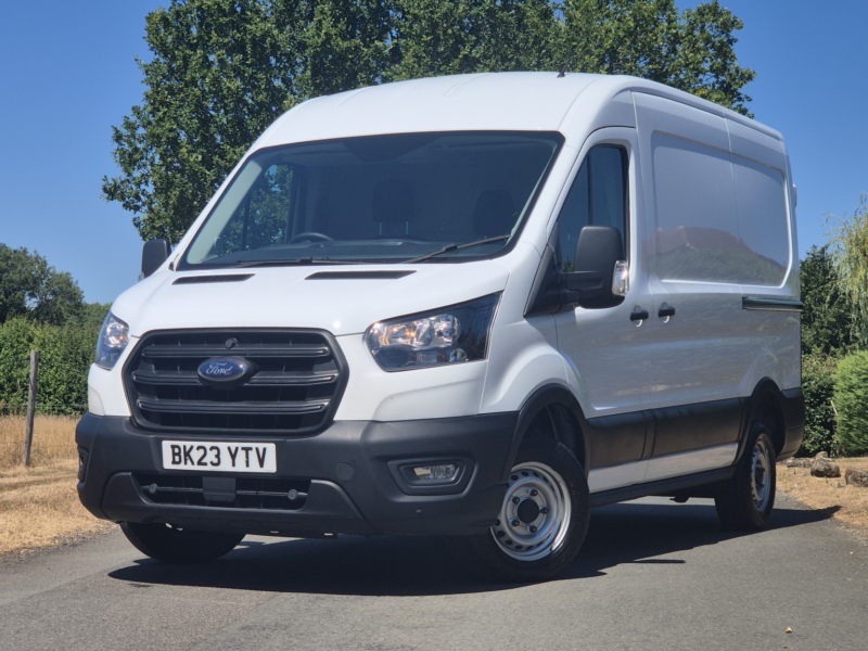 2023 Ford Transit 2.0 Transit Leader Van 310 L2 H2 2.0l Ecoblue 130ps Fwd 6 Speed Manual in White — image 1