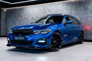 2019 BMW 3 Series 2.0 320d M Sport Touring Auto Euro 6 (s/s) 5dr in Blue — image 4
