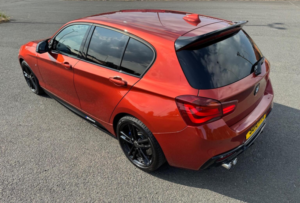 2018 BMW 1 Series 1.5 116d M Sport Shadow Edition Auto Euro 6 (s/s) 5dr in Orange — image 2