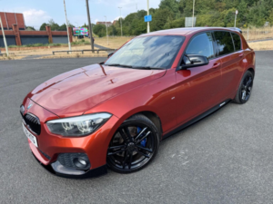 2018 BMW 1 Series 1.5 116d M Sport Shadow Edition Auto Euro 6 (s/s) 5dr in Orange — image 3