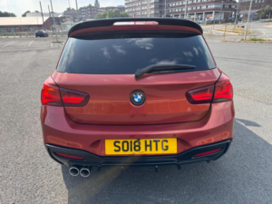 2018 BMW 1 Series 1.5 116d M Sport Shadow Edition Auto Euro 6 (s/s) 5dr in Orange — image 6