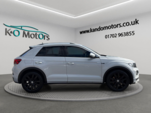2020 Volkswagen T-Roc 1.5 Tsi Evo R-Line DSG Euro 6 (s/s) 5dr in Silver — image 3