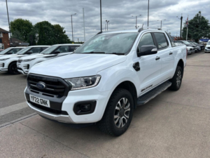 2022 Ford Ranger 2.0 Ecoblue Wildtrak Auto 4WD Euro 6 (s/s) 4dr in White — image 5