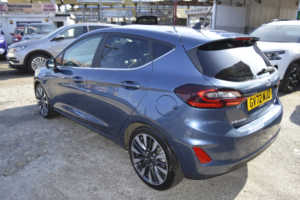 2023 Ford Fiesta 1.0 Fiesta Titanium X 5 Door 1.0l Ecoboost 125ps Mhev Fwd 7-Speed Powershift in Blue — image 4