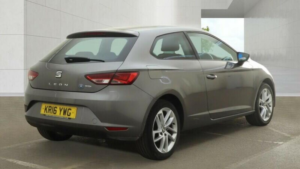 2016 SEAT Leon 1.6 Tdi Se Sport Coupe Euro 6 (s/s) 3dr in Grey — image 5