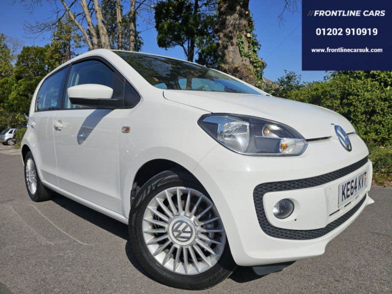 2014 Volkswagen Up! 1.0 Bluemotion Tech High Up! in White — image 1